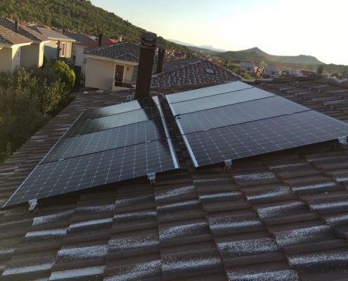 ayvalık on-grid sistem güneş enerjisi elektrik üretimi