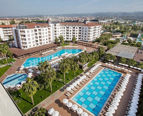 royal garden otel havuz ısı pompası uygulaması