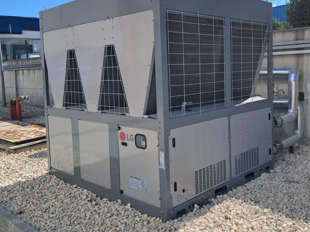 Büyük Kapasite Isı Pompası Uygulaması